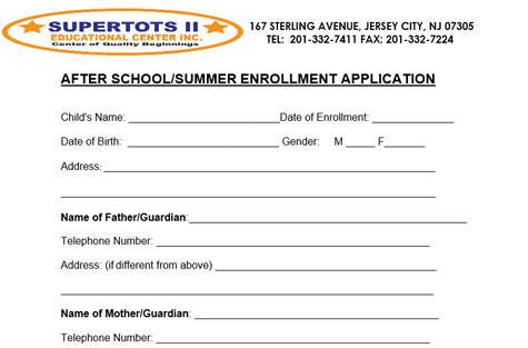 Enrollment Forms